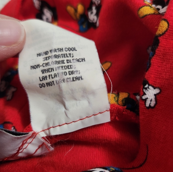 Vintage 80s-90s Mickey Mouse Walt Disney Turtle Neck Size Medium - Picture 5 of 7